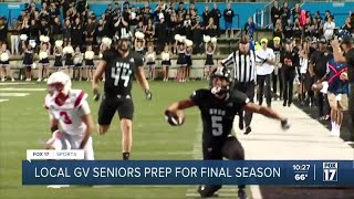 Local GVSU football players prep for senior season [upl. by Antonia]