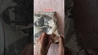 Track pants for women 👖myntra myntrahaul trackpants unboxing unboxingshorts meeshofinds [upl. by Leafar]