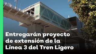 Entregarán proyecto de extensión de la Línea 3 del Tren Ligero  Jalisco Noticias [upl. by Nnaeiluj932]