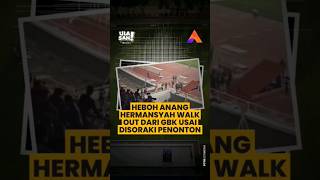 HEBOH ANANG HERMANSYAH WALK OUT DARI GBK USAI DISORAKI PENONTON [upl. by Nuriel]