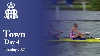 Leander Club B v The Tideway Scullers School  Town  Henley 2021 SemiFinals [upl. by Ahsaele]