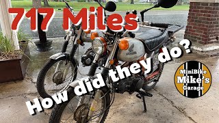 Review of the bikes after our 700 mile adventure [upl. by Malachy]