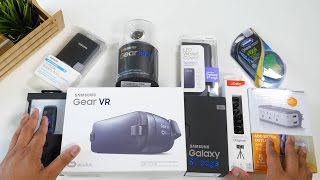 Surprise Samsung Survival Kit Unboxing CES 2017 [upl. by Hubert522]