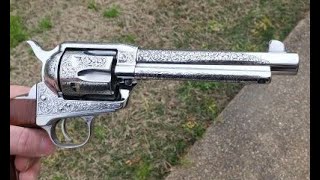 Uberti 1873 cattleman 45lc fully engraved and high polish [upl. by Vivianna]