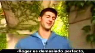 Novak Djokovic imitates Federer Rafa and others VERY FUNNY [upl. by Weaver395]