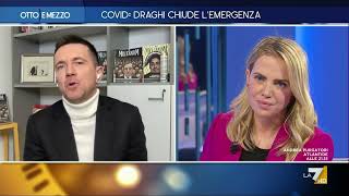 Ucraina Andrea Scanzi quotSalvini parlava di Putin come miglior politico Meno male che Draghi e [upl. by Seve]