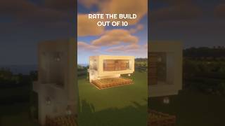 Small Minecraft Modern 🏠House minecraft shorts timelapse cinematics [upl. by Iemaj]