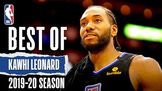 Best Of Kawhi Leonard  201920 NBA Season [upl. by Egres]