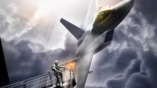 طائرة رابتور قاذفة القنابل الخفية ACE COMBAT 7 SKIES UNKNOWN [upl. by Gennaro]