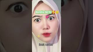 Masyallah kaya boneka berby Like commend and subscriberembusin 10000 masiyun fauzana 💕❗ [upl. by Adnilg]