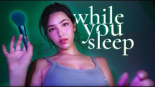 ASMR Taking Care of You While You Sleep 💤 🇪🇸 and 🇬🇧 subtitles [upl. by Rengia]