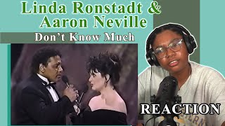 Reacting to Linda Ronstadt amp Aaron Neville Dont Know Much live 1990 for the First Time  So Good [upl. by Arnelle]