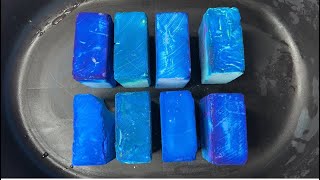 8 Blocks of dyed Gholibn Gym Chalk  Satisfying ASMR [upl. by Goodwin886]