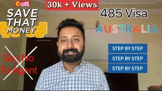 How To Apply 485 Visa Australia 🇦🇺Step By Step [upl. by Nnaeirb]