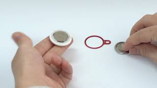 Stouchi key ring holder for Airtags [upl. by Ssepmet]