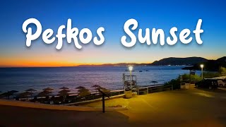 Pefkos Sunset [upl. by Arykat485]