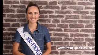 Interview Hannah Friconnet  nouvelle Miss MidiPyrénées [upl. by Avrom]