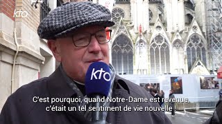 Cardinal Dolan  NotreDame ressuscitée « je noublierai pas  » [upl. by Edroi]