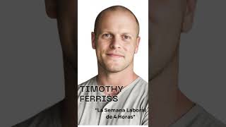 quotLa Semana Laboral de 4 Horasquot de Timothy Ferriss librosdecrecimientopersonal semana4horas [upl. by Eelsel]