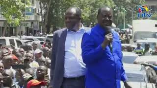 Raila Odinga finally gets Nairobi CBD rally after numerous failed attempts [upl. by Liartnod]