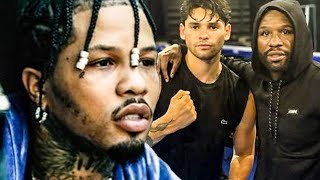 Gervonta Davis LEAKS Mayweather MESSAGE on Haney vs Garcia REACTS to him SHOWING Ryan SPAR vs Devin [upl. by Neemsaj]