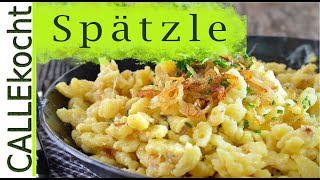 Beste Spätzle selbst gemacht  Kaufst du noch Oder schabst Du schon [upl. by Retla307]