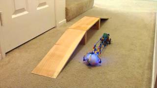 Sphero with Motorized KNex Partnership [upl. by Ettenad654]