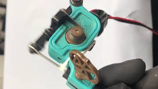 Dan Kubin  Sidewinder V6 Tattoo Machine Test [upl. by Myke]