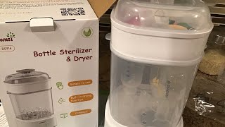 Grownsy Bottle Sterilizer and Dryer Review [upl. by Carine]