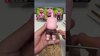 How to Make a Whimsical Muddy Boy Clay Figurine  Polymer Clay Tutorial [upl. by Eenoj]