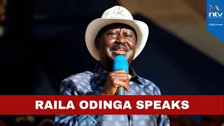 LIVE AZIMIO LEADER RAILA ODINGA ADDRESSES THE NATION [upl. by Esele]