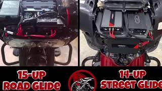 XEL Customs 2014 and up street glide amp rack fits a sound digital evox 30001 amp under the fairing [upl. by Llednov]