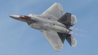 MCAS Yuma Airshow 2024 F22 F35B Fat Albert P38 and More [upl. by Nirret]