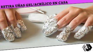 RETIRA uñas gelacrílico en casa a bajo costo Miércoles de belleza Annie Cusp [upl. by Oiramed]