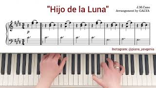 Mecano  Hijo de la Luna piano version [upl. by Lindly637]