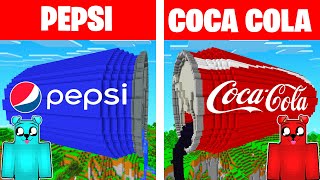 PEPSI vs COCA COLA w Minecraft [upl. by Darren]