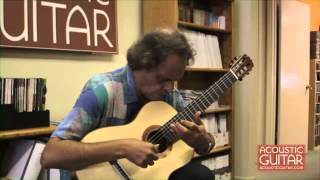 Roland Dyens Performs quotJunequot and quotValse op 69  2quot at the Acoustic Guitar Office [upl. by Honniball]