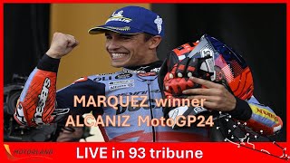 MM93 WINS MOTOGP ARAGON  ALCANIZ  SPAIN 2024 [upl. by Analle911]