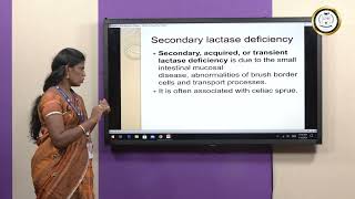 Defects in Digestion and Absorption of Carbohydrates  Ms E Jancy Mary [upl. by Noed]