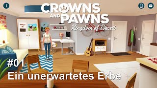 Lets Play Crowns and Pawns 01 Deutsch Ein unerwartetes Erbe [upl. by Atineb]