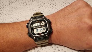 Casio HD Dw291HX5AV 10yr battery 200M WR [upl. by Sherl]