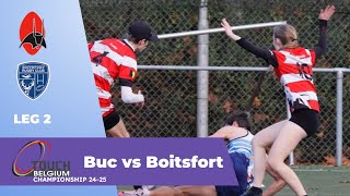 Buc vs Boitsfort  Belgian Championship 2425  Leg 2 [upl. by Niamreg]