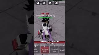 Probably the best way to use vanishing kick before combo roblox thestongestbattlegrounds [upl. by Tade567]