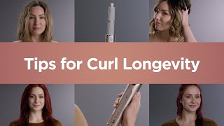 Hair Styler  Tips for Curl Longevity Straight Hair [upl. by Yesnil]