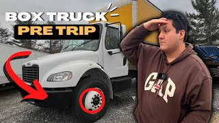 BOX TRUCK PRE TRIP  TUTORIAL PASO A PASO [upl. by Ardnaek]