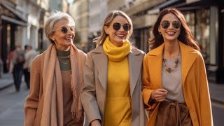 The Best Elegant Outfits for Autumn 2023 Trends Fall Winter 2024 Street Style Variety of Looks [upl. by Eidak]