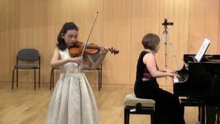 Wieniawski Mazurka Olga Kaminsky violine [upl. by Coy]