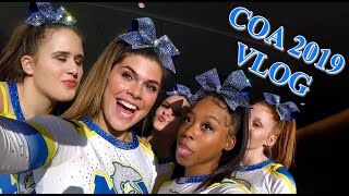 COA 2019  CHEER VLOG [upl. by Eintruoc]