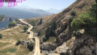 Asus X550l  GTA V Very High setting benchmark GT840m Core I5 4258U 8 GB ram [upl. by Ahselak]