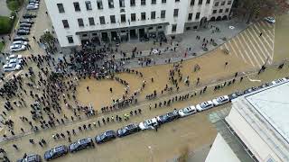 🇧🇬 Protest in Sofia’s City Center 🇧🇬 [upl. by Elrebmik456]